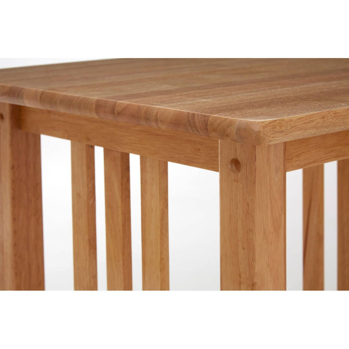 Natural Square Side Table