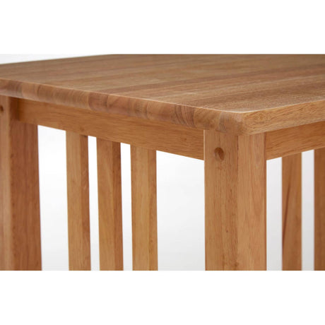 Natural Square Side Table