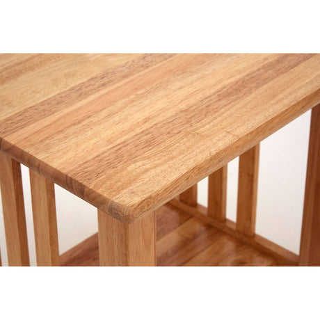 Natural Square Side Table