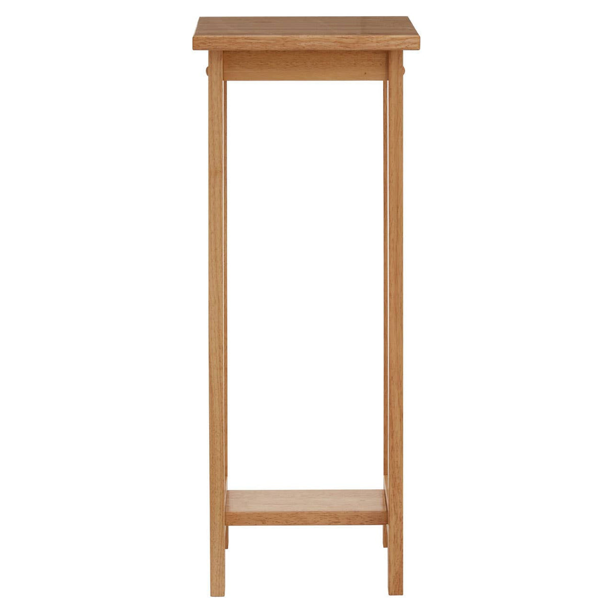 Selby Natural Tropical Hevea Wood Square Plant Stand