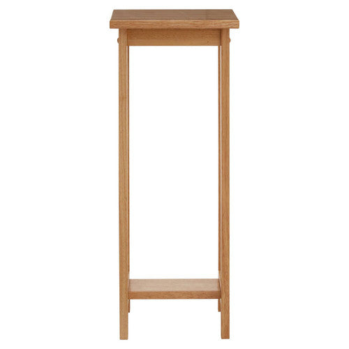 Selby Natural Tropical Hevea Wood Square Plant Stand
