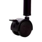 Black Rectangular Folding Kitchen Trolley