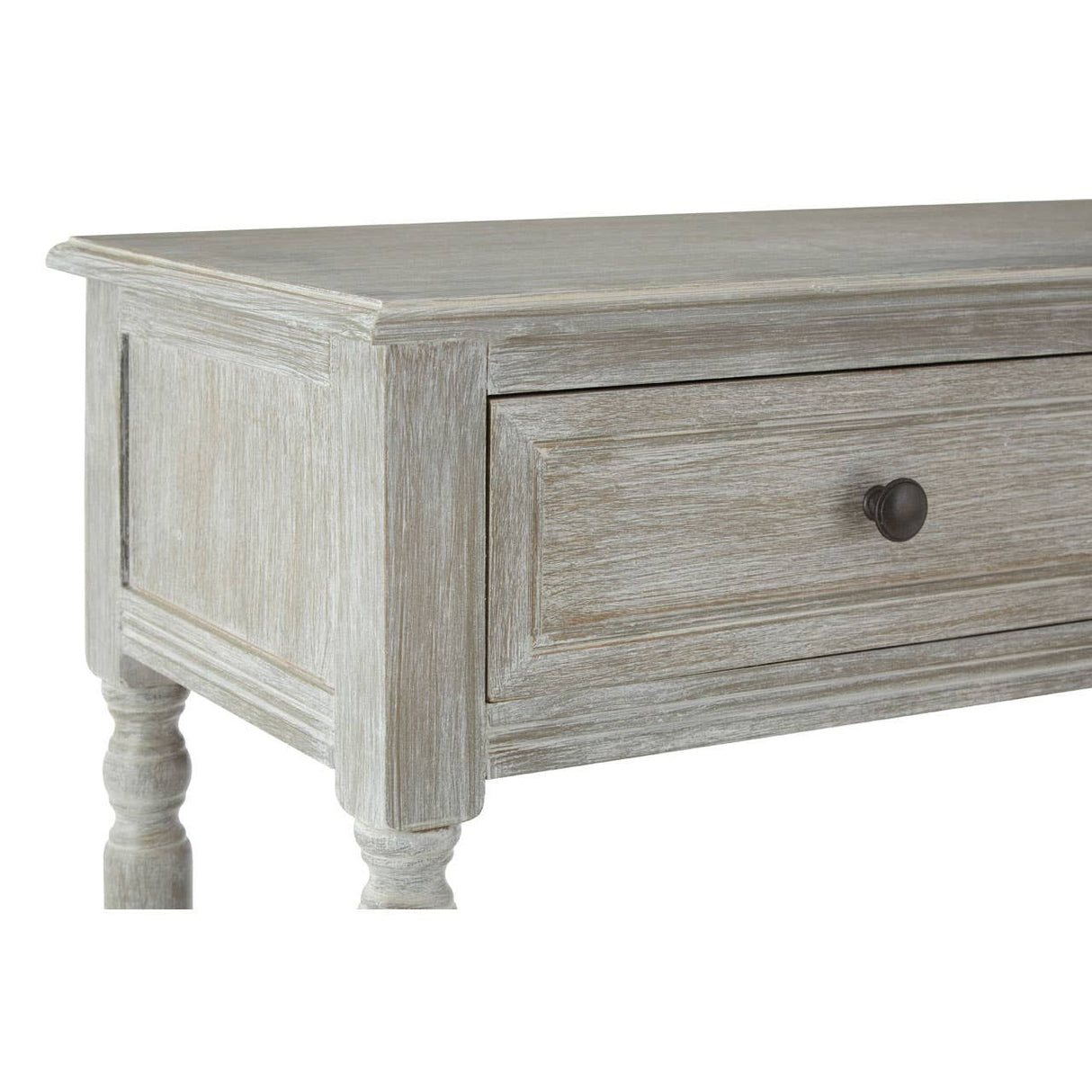 Heritage 2 Drawers Slate Grey Console Table