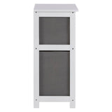 Lindo 2 Grey Fabric Drawers Cabinet