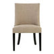 Regents Park Natural Linen With Curly Back Dining Chair