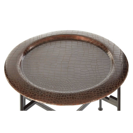 Hege Small Copper And Black Side Table