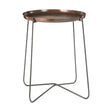 Hege Large Copper And Black Side Table