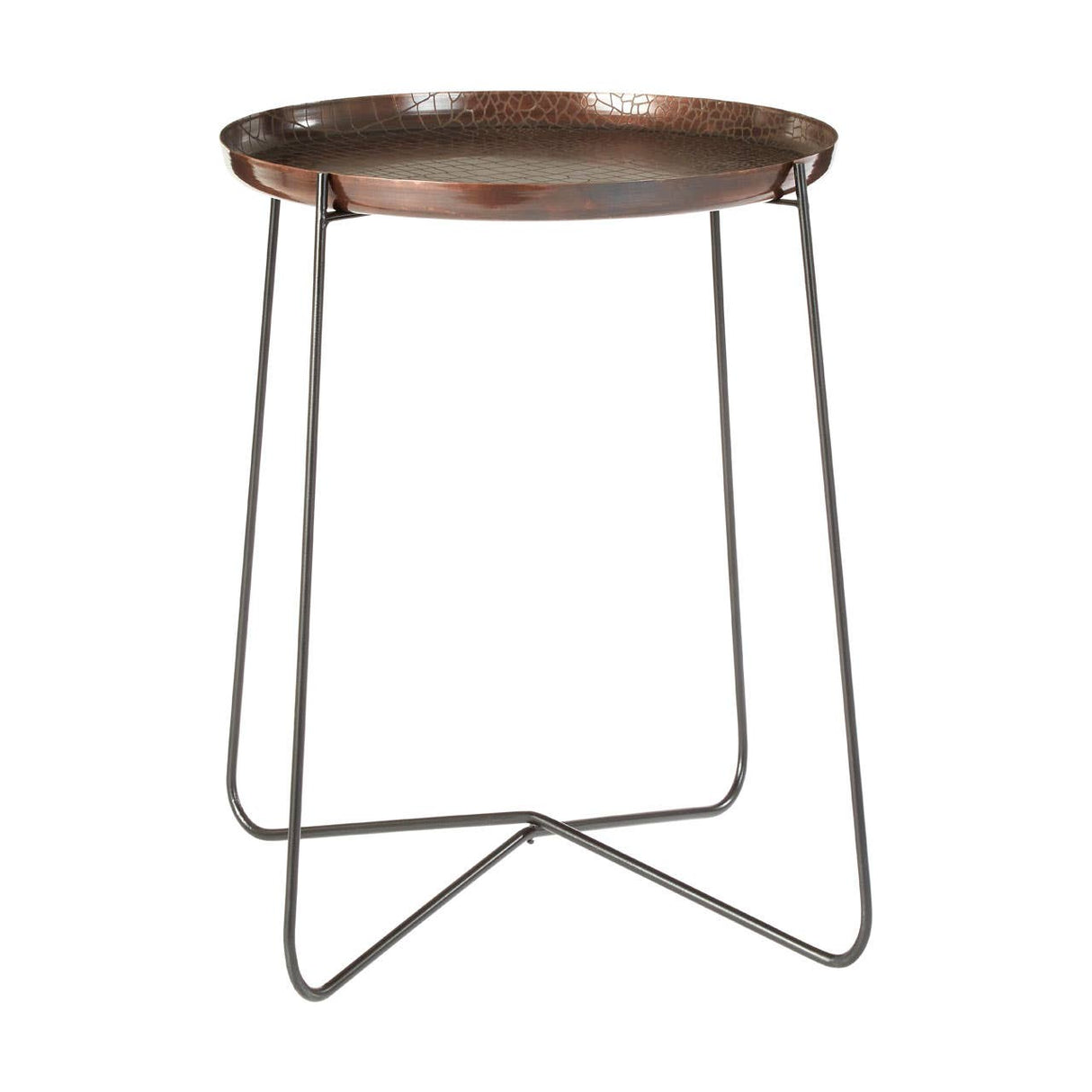 Hege Large Copper And Black Side Table