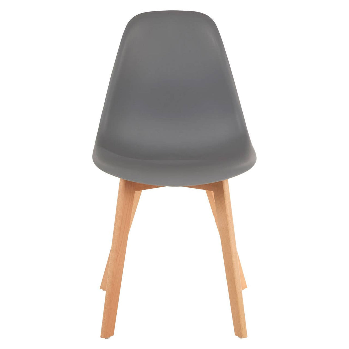 Stockholm Grey Chair With Beechwood Legs