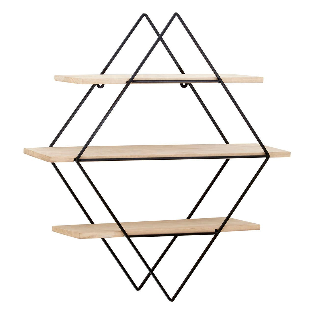 Brixton 3 Tier Rhombus Shelves