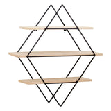 Brixton 3 Tier Rhombus Shelves