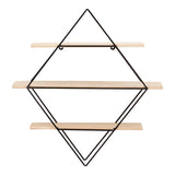 Brixton 3 Tier Rhombus Shelves