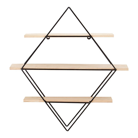 Brixton 3 Tier Rhombus Shelves