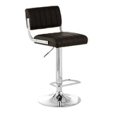 Stockholm Black Channel Design Seat Bar Stool