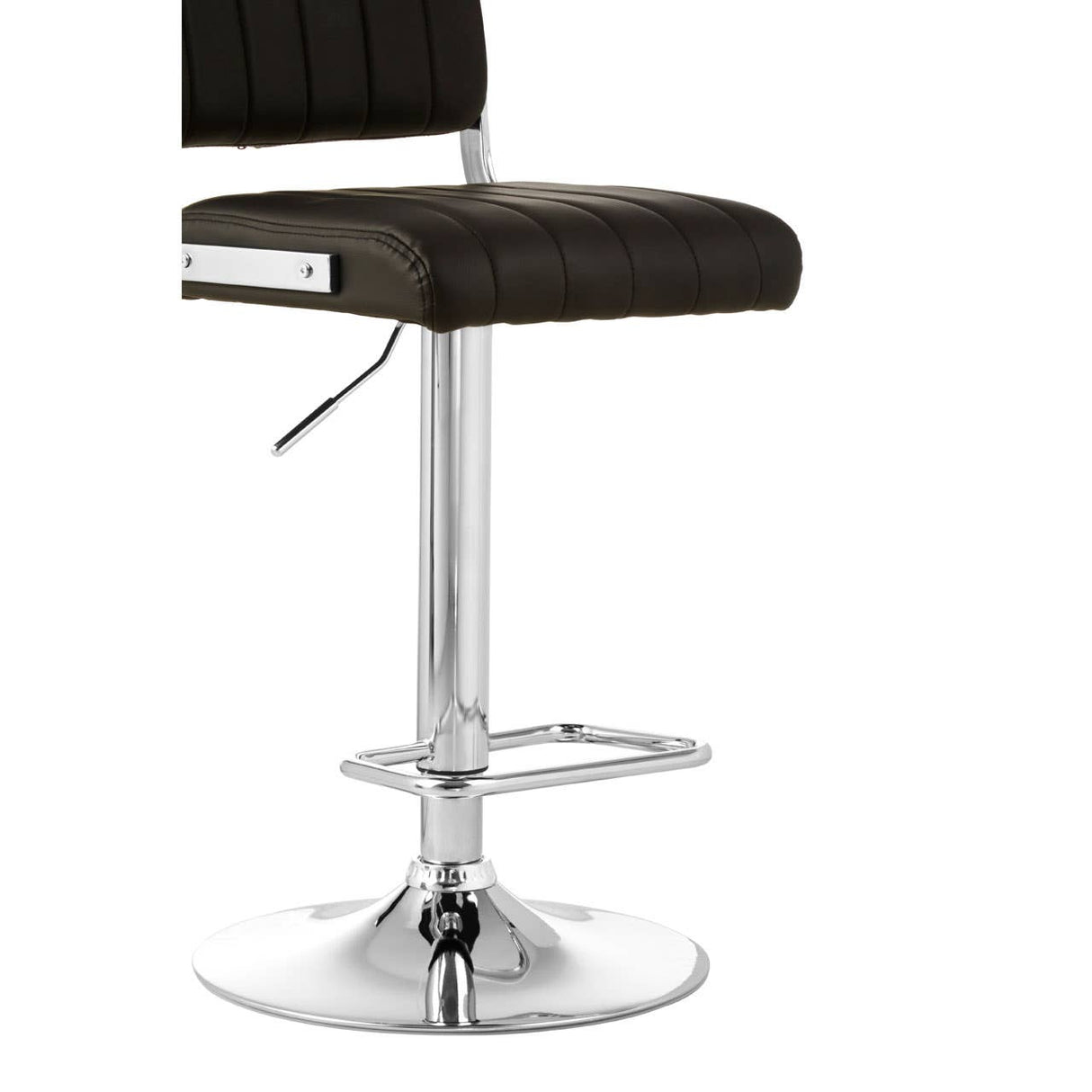 Stockholm Black Channel Design Seat Bar Stool