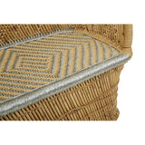 Rowan Two Seater Natural and Silver Sofa