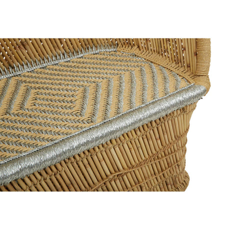 Rowan Two Seater Natural and Silver Sofa