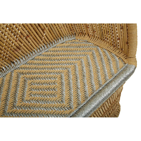 Rowan Two Seater Natural and Silver Sofa