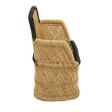 Rowan Two Seater Natural and Black Sofa