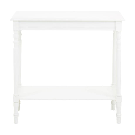 Heritage White Rectangular Console Table