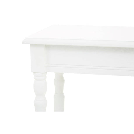 Heritage White Rectangular Console Table