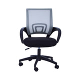 Grey Home Office Chair With Black Arms