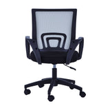 Grey Home Office Chair With Black Arms