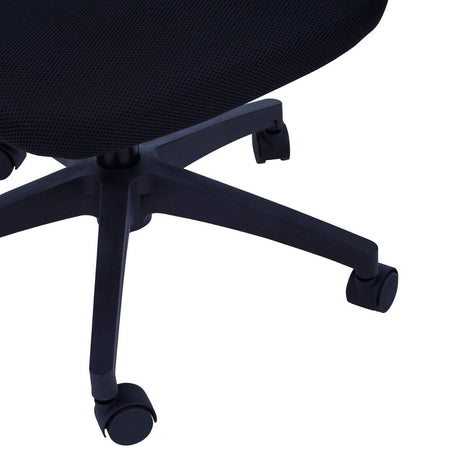 Grey Home Office Chair With Black Arms