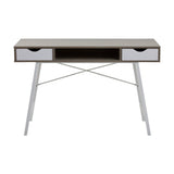 Bradbury Two Drawer Light Oak Veneer Desk