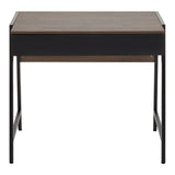 Bradbury Dark Oak Veneer Desk