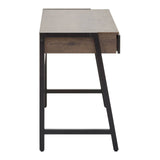 Bradbury Dark Oak Veneer Desk