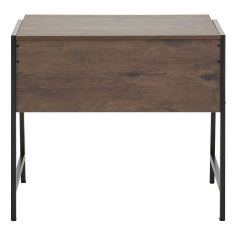 Bradbury Dark Oak Veneer Desk