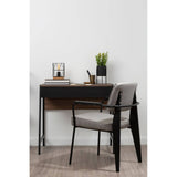 Bradbury Dark Oak Veneer Desk
