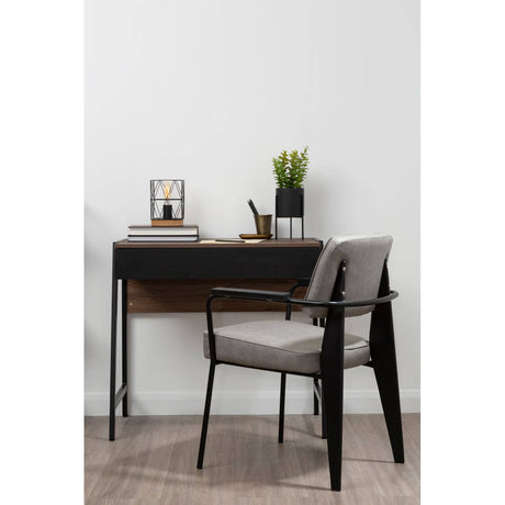 Bradbury Dark Oak Veneer Desk