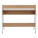 Bradbury Natural Oak Veneer Desk