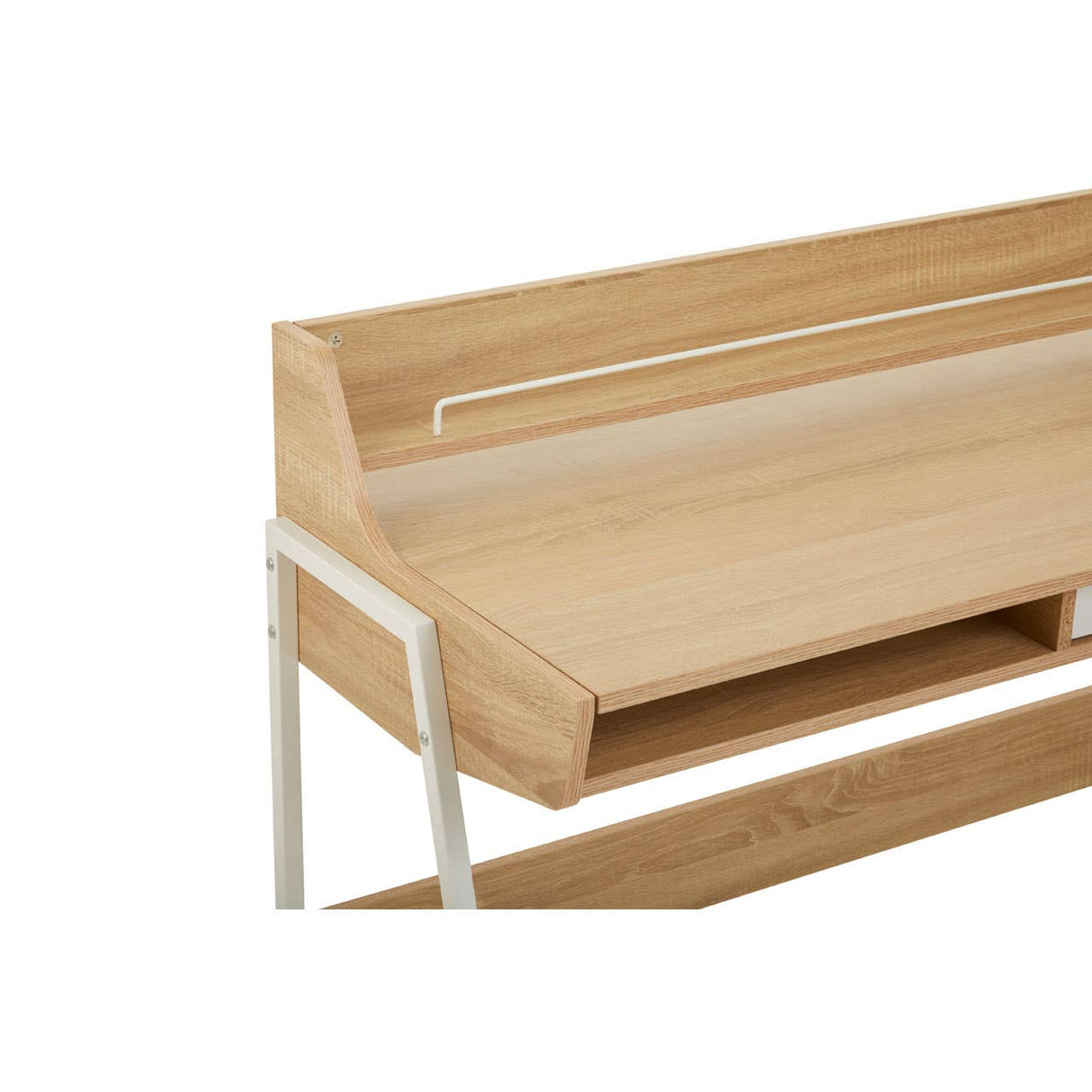 Bradbury Natural Oak Veneer Desk