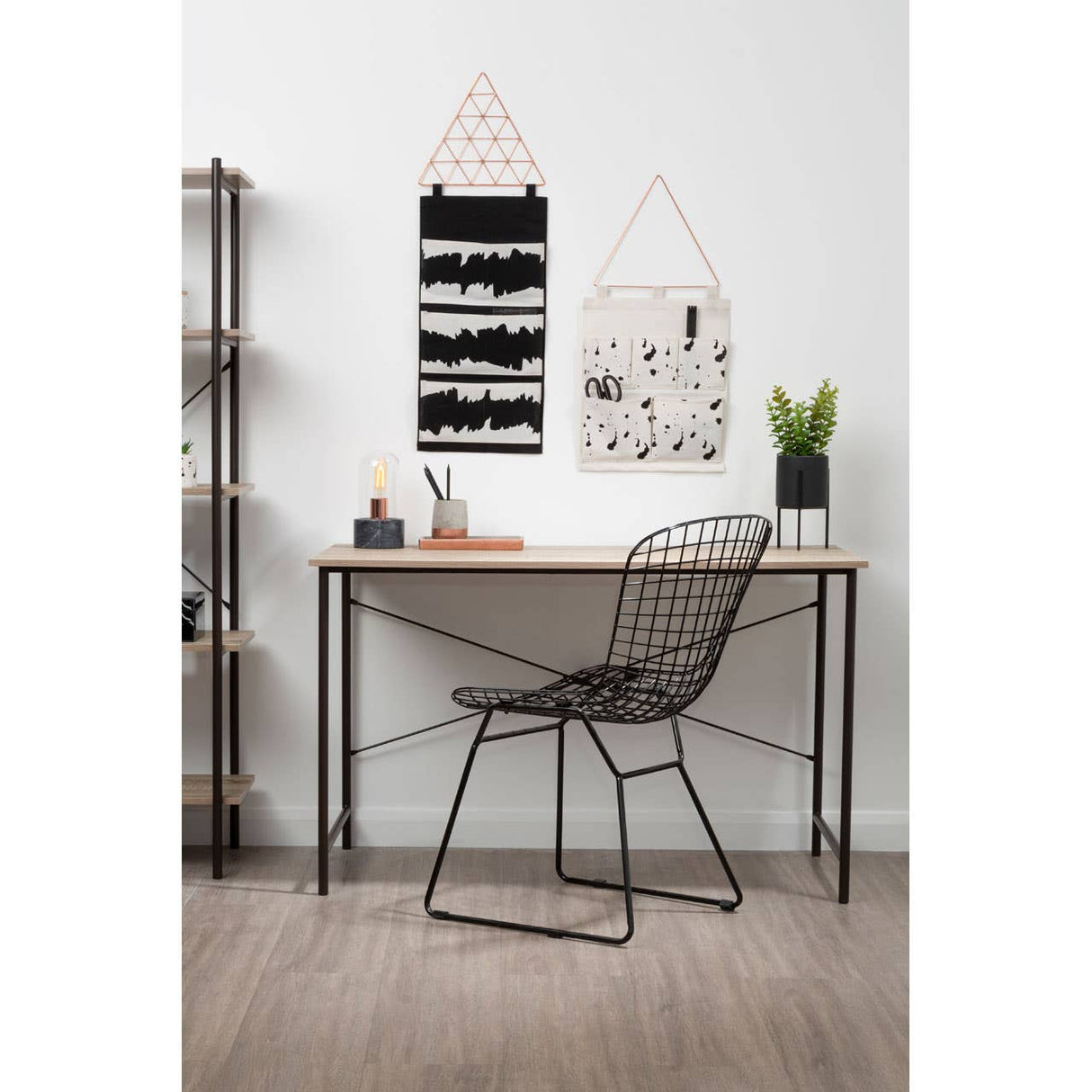 Bradbury Grey Oak Desk