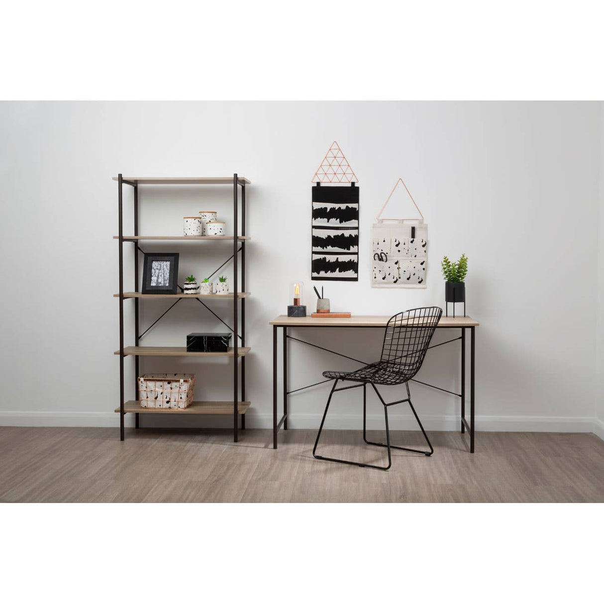Bradbury Grey Oak Desk