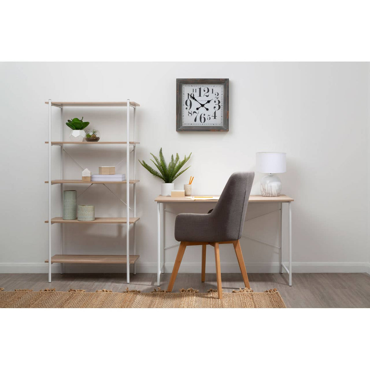 Bradbury Natural Oak Desk