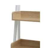 Bradbury Five Tier Natural Oak Shelf Unit