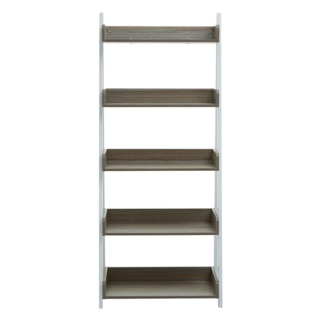 Bradbury Five Tier Light Oak Shelf Unit