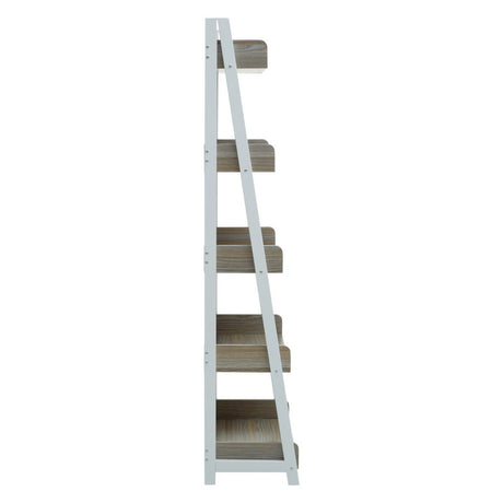 Bradbury Five Tier Light Oak Shelf Unit