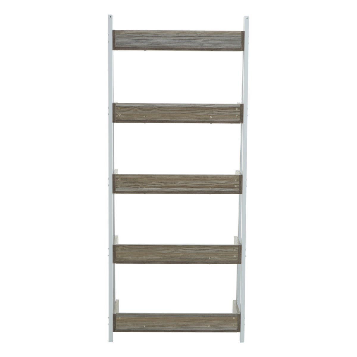 Bradbury Five Tier Light Oak Shelf Unit