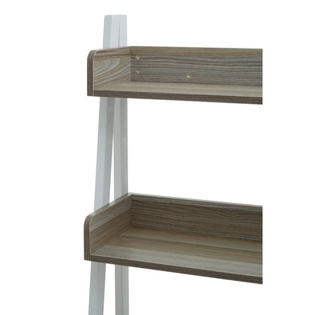 Bradbury Five Tier Light Oak Shelf Unit