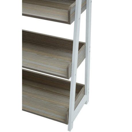 Bradbury Five Tier Light Oak Shelf Unit