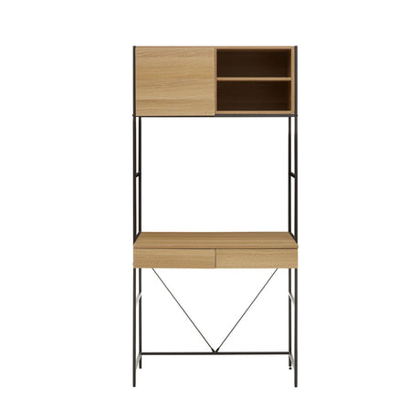 Bradbury Natural Oak Effect Shelf Unit
