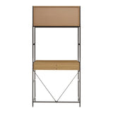 Bradbury Natural Oak Effect Shelf Unit