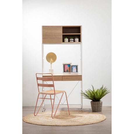 Bradbury Natural Oak Shelf Unit