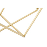 Farran Gold Finish Round Console Table