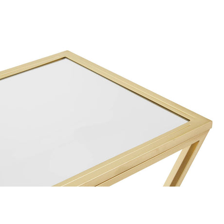 Farran Gold Finish Round Console Table